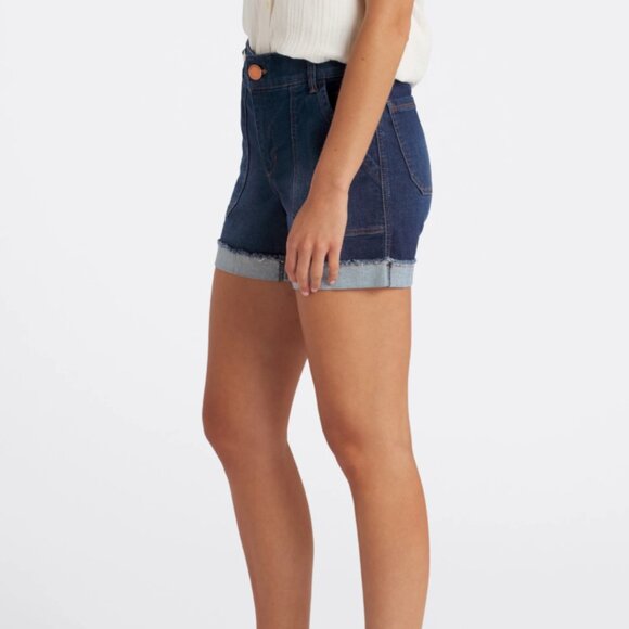 NEW Democracy Ab-Tech Shorts  indigo for women 253 - Picture 3 of 6